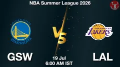 GSW vs LAL Match Result