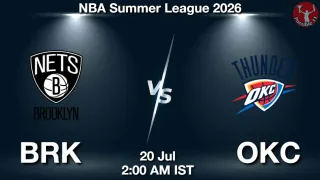 BRK vs OKC BRK vs OKC - NBA Summer