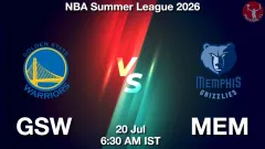 GSW vs MEM Match Result