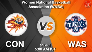 CON vs WAS - Women National