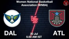 DAL vs ATL Match Result