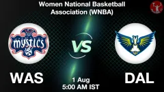 WAS vs DAL Match Result