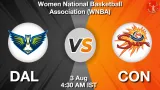 DAL vs CON Dream11 Prediction, Preview & Updates - <small>Mon, 03 Aug 04:30 AM IST</small>