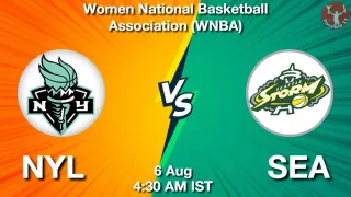 NYL vs SEA NYL vs SEA - Women National