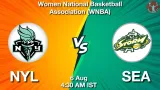 NYL vs SEA Dream11 Prediction, Preview & Updates - <small>Thu, 06 Aug 04:30 AM IST</small>