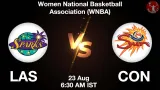 LAS vs CON Dream11 Prediction, Preview & Updates - <small>Sun, 23 Aug 06:30 AM IST</small>
