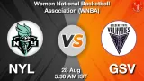 NYL vs GSV Dream11 Prediction, Preview & Updates - <small>Fri, 28 Aug 05:30 AM IST</small>