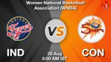 IND vs CON Dream11 Prediction, Preview & Updates - <small>Sat, 29 Aug 05:00 AM IST</small>