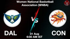 DAL vs CON Match Result