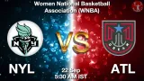 NYL vs ATL Dream11 Prediction, Preview & Updates - <small>Tue, 22 Sep 05:30 AM IST</small>