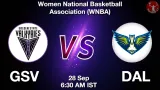 GSV vs DAL Dream11 Prediction, Preview & Updates - <small>Mon, 28 Sep 06:30 AM IST</small>