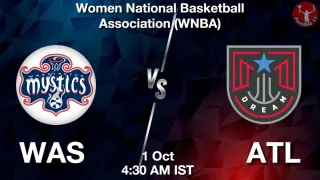 WAS vs ATL - Women National
