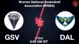 GSV vs DAL Dream11 Prediction, Preview & Updates - <small>Sat, 03 Oct 06:30 AM IST</small>