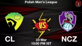 CL vs NCZ Dream11 Prediction, Preview & Updates - <small>Sat, 23 Mar 10:00 PM IST</small>