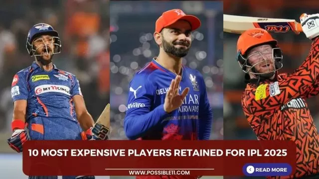 10 most expensive players retained in IPL