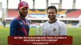 1st ODI: WI vs