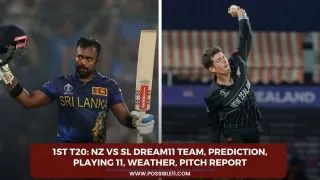 1st T20: NZ vs SL Dream11