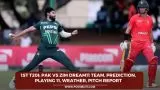 1st T20I: PAK vs