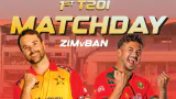 1st T20I: ZIM vs