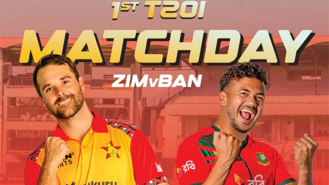 1st T20I: ZIM vs BAN My11circle, Vision11,
