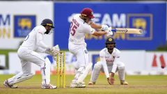1st TEST: WI vs SL Picture