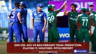2nd ODI: AFG vs BAN Dream11