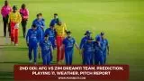 2nd ODI: AFG vs