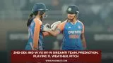 2nd ODI: IND-W vs