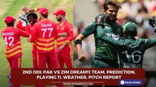 2nd ODI: PAK vs ZIM Dream11