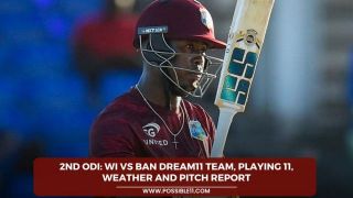 2nd ODI: WI vs BAN Dream11