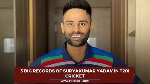 3 big records of Suryakumar Yadav in