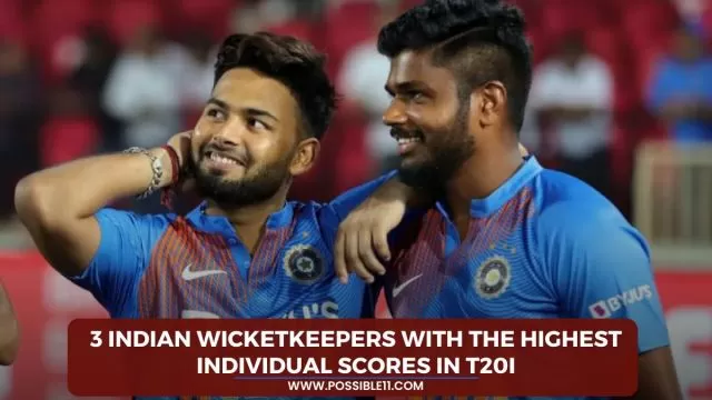 3 Indian wicketkeepers with the highest individual