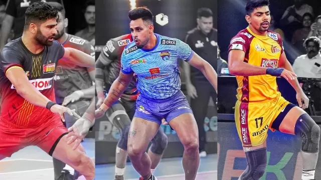 3 players who scored the most raid