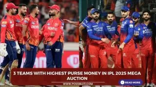 3 Teams with Highest Purse Money