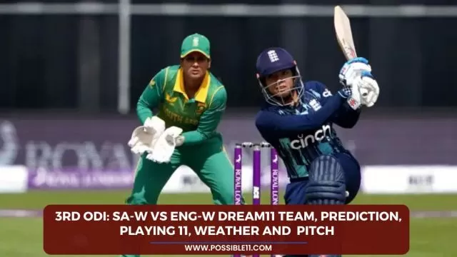 3rd ODI: SA-W vs ENG-W Dream11 Team,