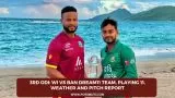 3rd ODI: WI vs