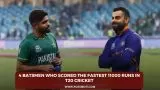 4 batsmen who scored the fastest