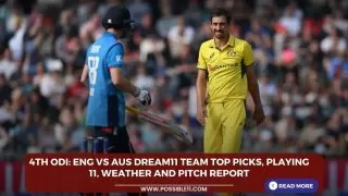 4th ODI: ENG vs AUS Dream11