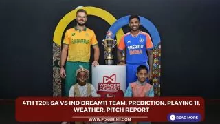 4th T20I: SA vs IND Dream11