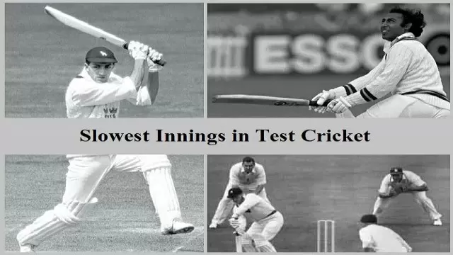 5 batsmen who scored the slowest century