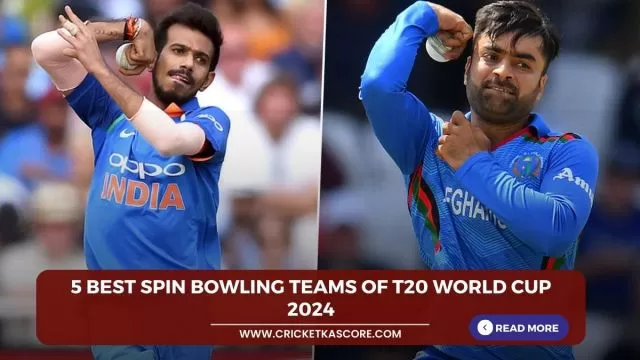 5 Best Spin Bowling Teams of T20