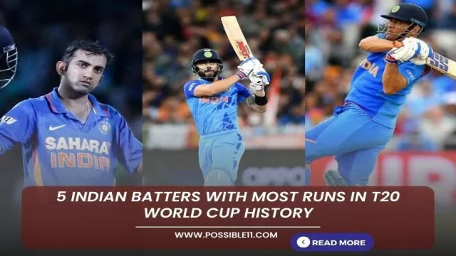 5 Indian Batters With Most Runs in