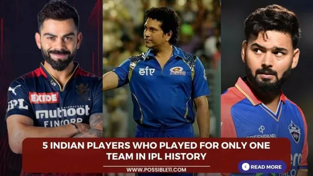 5 Indian players who played for only