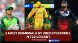 5 Most dismissals by