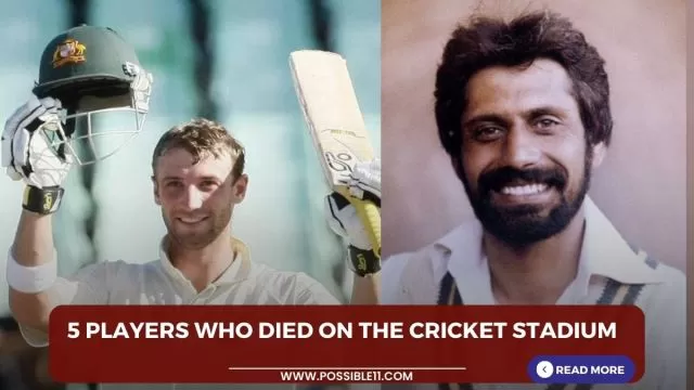 5 Players Who Died On The Cricket