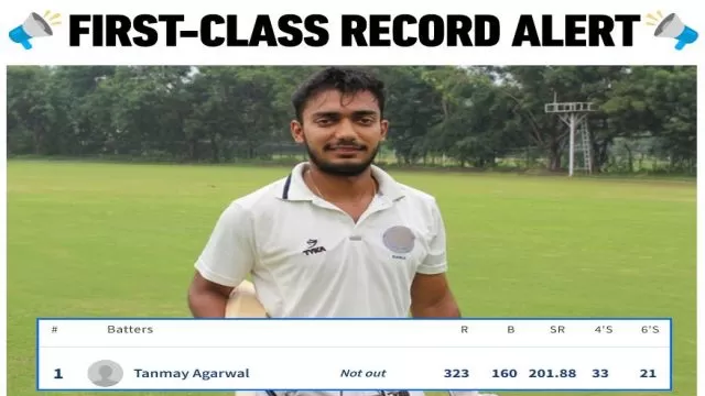 5 records broken by Tanmay Agarwal during