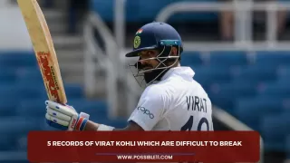 5 records of Virat Kohli which