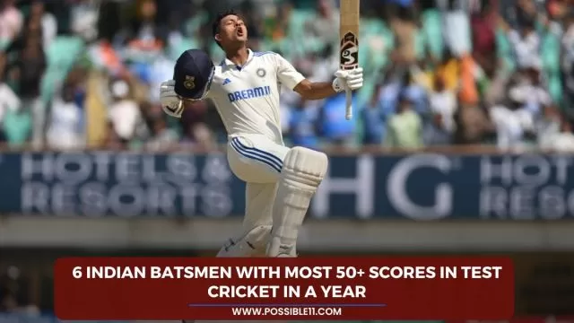 6 Indian batsmen with most 50+ scores
