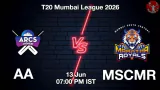 AA vs MSCMR Final