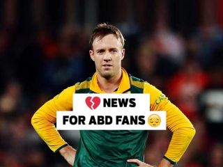 AB de Villiers decide his retirement: